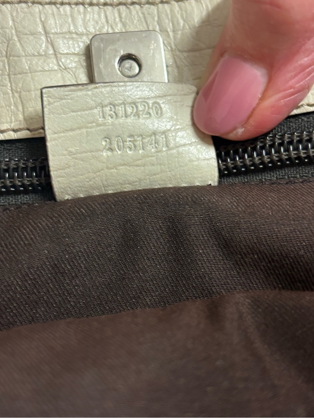 Gucci Beige/White GG Supreme Canvas Top-Handle Tote - Picture 12 of 12